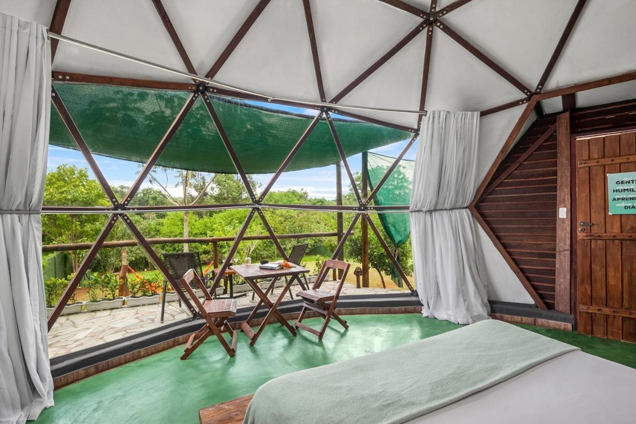 Glamping Serra Da Canastra - Casinha De Hortela - Domo Embauba Delfinópolis Esterno foto