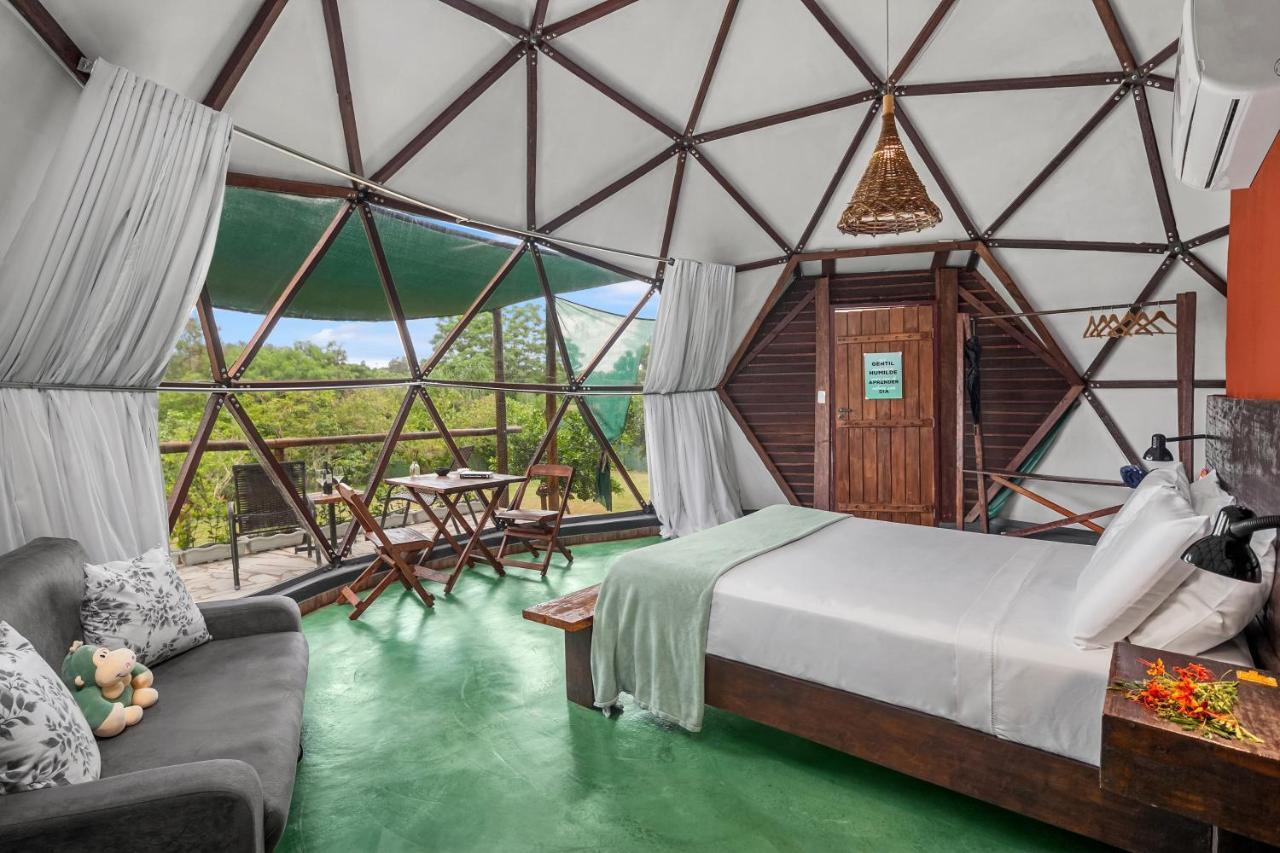 Glamping Serra Da Canastra - Casinha De Hortela - Domo Embauba Delfinópolis Esterno foto