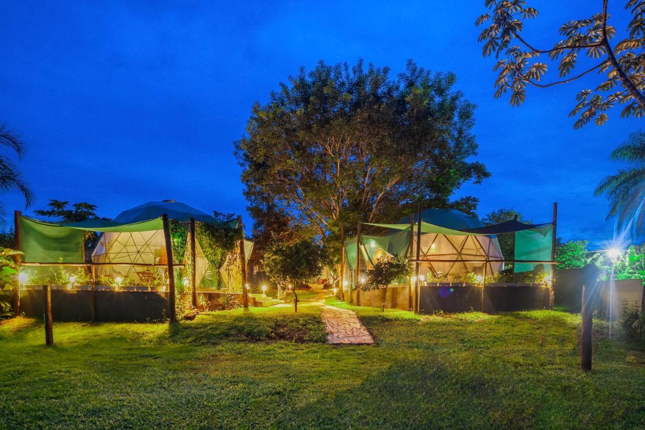 Glamping Serra Da Canastra - Casinha De Hortela - Domo Embauba Delfinópolis Esterno foto